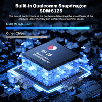 Adaptador BYD con WiFi Dual, Bluetooth, 4G, GPS, Android Auto, Qualcomm Snapdragon 6125, 8GB, 128GB, CarPlay, IA, Personalizado de Fábrica