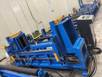 Ligne de production automatique de poutres en H horizontales avec assemblage SAW et ensemble complet de soudage à double fil inversé