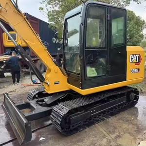 Excavatrice d'occasion 6 tonnes Cat306E Cat306 306E Caterpillar fabriquée au Japon pour la construction, faible nombre d'heures de travail, à vendre - Product Image 2