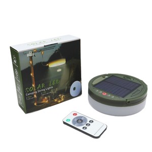 Guirlande lumineuse de camping rétractable, lanterne de camping solaire LED USB avec 8 modes d'éclairage étanches pour tente, camping-car, jardin, patio - Product Image 2