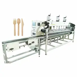 Full Automatic Wood Spoon Carving Machine Spoon Hot Press Machine Ice Spoon Making Machine