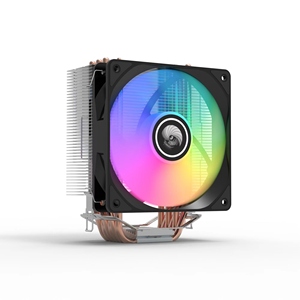 Ventilador RGB PWM de 120 mm, Enfriador de Aire para <span class=keywords><strong>CPU</strong></span>, 6 Tubos de Calor, 200 W TDP, LGA 1700 AM4, ODM/OEM - Product Image 2