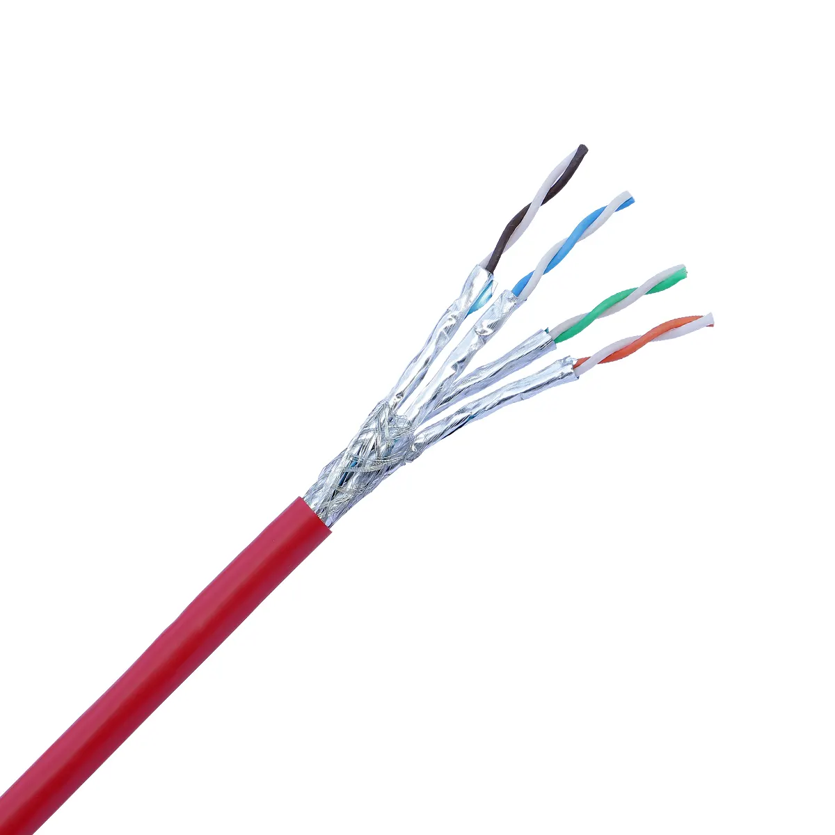 UTP Cable Cat6a 305M/Roll for Network 4 Pairs Twisted 23AWG Cat 6a Network Cable