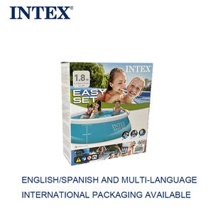 <span class=keywords><strong>Piscine</strong></span> ronde gonflable <span class=keywords><strong>Intex</strong></span> 28101 de 6 pieds x 20 pouces, facile à installer, en PVC, pour une utilisation en extérieur, dans la cour, pour toute la famille, pour le plaisir des enfants - Product Image 6