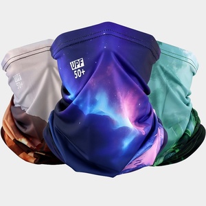 Cagoule multifonctionnelle en soie glacée, masque magique, foulard pour hommes et femmes, protection solaire, cache-cou coupe-vent, écharpe carrée - Product Image 1