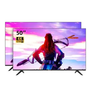 Factory Direct Supply TV OEM 24 32 50 inch Flat TV Screen Panel Custom Brand Digital Plasma Television LED TV