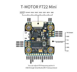 T-MOTOR Mini F7 chuyến bay điều khiển bmi270/mpu6000 <span class=keywords><strong>Racing</strong></span> FC cho FPV tự do bay không người lái tự làm các bộ phận - Product Image 4
