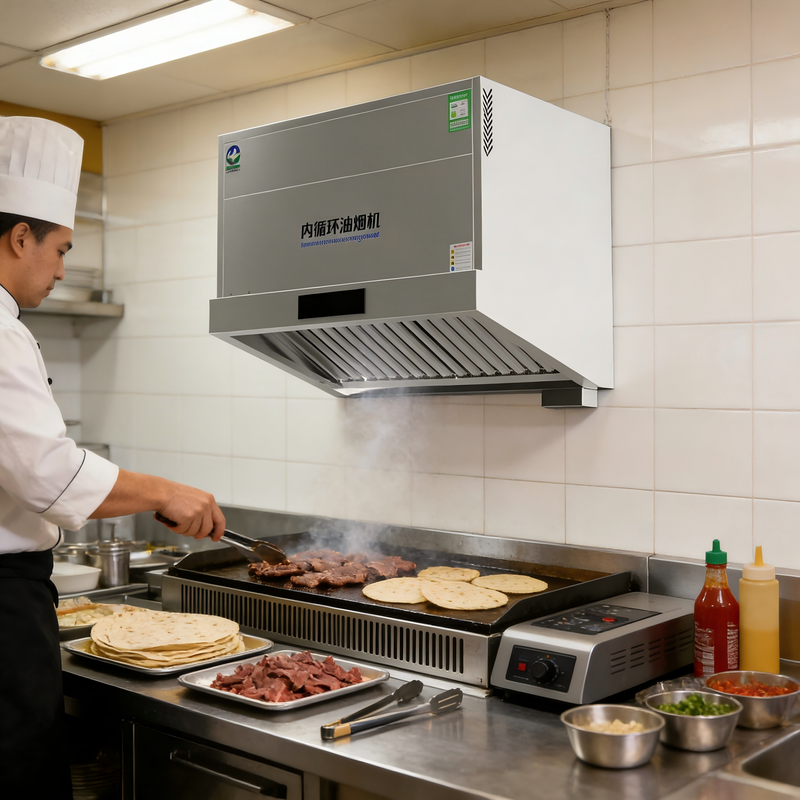Wall Mounted Ventless Stainless Steel Small