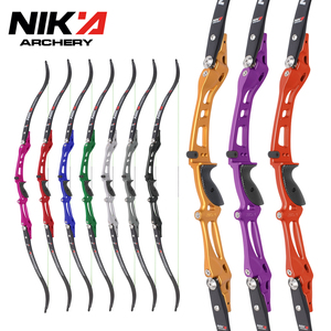 Nika Boogschieten Hoge Kwaliteit Boogschieten Boog Licht Gewicht Riser En Ledematen Recurve Boog Set - Product Image 4