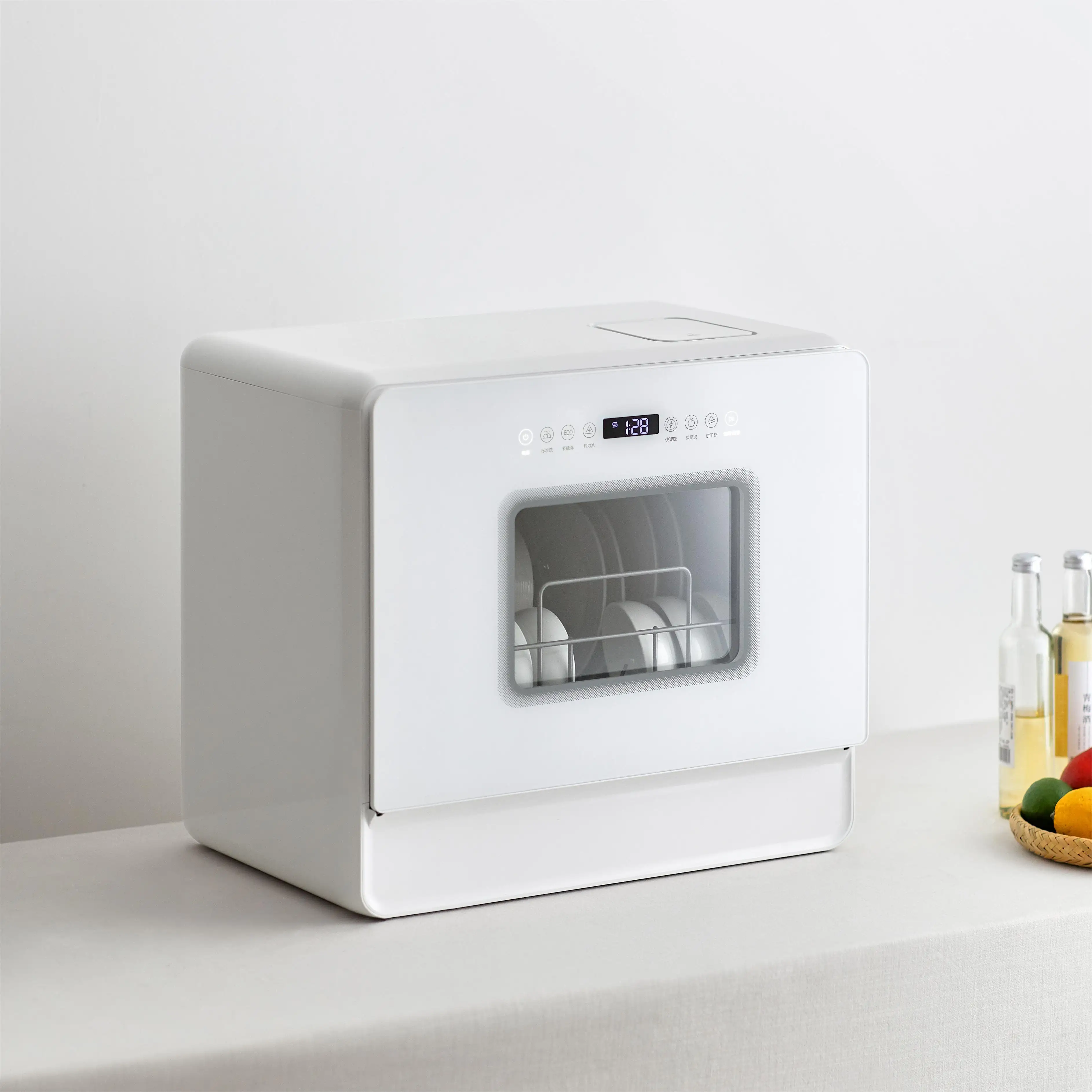 スマートカウンタートップ食器洗い機家庭用UVポータブルタッチコントロール食器洗い機