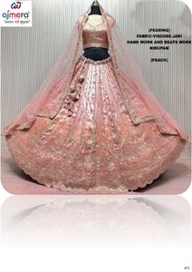 Magnifique Lehenga Choli Moderne pour Femme, Robe de Mariage Traditionnelle, Tenue Ethnique de Créateur, Réversible, Séchage Rapide, Toutes Saisons - Product Image 3