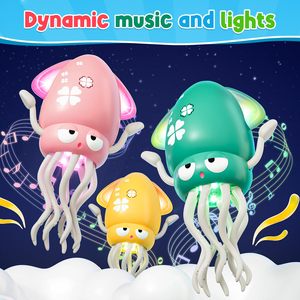 Ept Sản phẩm mới cảm ứng điện tránh chướng ngại vật bò nhảy múa tương tác bạch tuộc đồ chơi với ánh sáng - Product Image 3