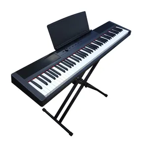 Wholesale Portable 88 Keys Dynamics Keyboard Digital Piano Electronic Organ MIDI Music Keyboard China Factory