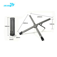 Support pliable pour ordinateur portable, design en aluminium de type X, support de refroidissement réglable, support portable pour tablette de 10 à 15,6 pouces, nouveau