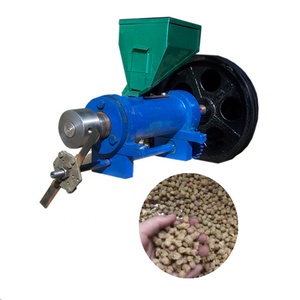 2021 Mini estrusore per alimenti per gatti/mangime galleggiante per pesci/cibo per cani macchina per fare Pellet testa per stagni - Product Image 2