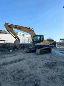 Hyundai 220LC-9S Máquina excavadora usada de 22,5 toneladas con motor de núcleo y caja de cambios Excavadora hidráulica de segunda mano sobre orugas Venta al contado - Product Image 2