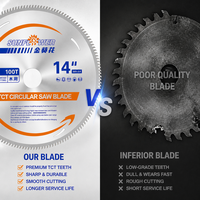Lame de scie circulaire TCT ultra-fine de 355 mm pour le bois, faible vibration, sans copeaux, finition lisse, pour scie à panneaux de meubles