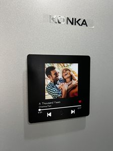 Bán Buôn Giảm Giá 10*10Cm Acrylic Cá Nhân Tùy Chỉnh Bìa Album Tủ Lạnh Nam Châm Với Âm Nhạc - Product Image 6