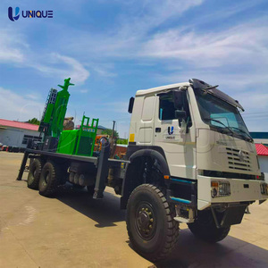 Foreuse mobile UNIQUE montée sur camion, entièrement hydraulique, moteur diesel, pour forage carottier, usage industriel, haute productivité - Product Image 1