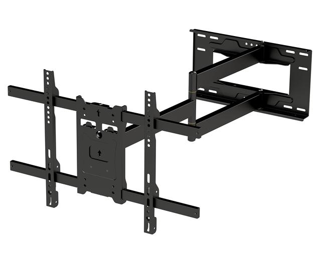 Max VESA 600*400mm Extended Arm Tv Bracket Full Motion Articulating up Down Wall Mount Tv Stand for Home Office