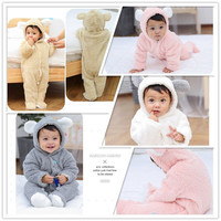 Ensembles de vêtements pour enfants en gros 2021, salopettes d'hiver Babi, jolies robes pour bébés, vêtements en velours pour nouveau-nés garçons et filles, barboteuses pour bébés