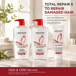 Shampoo réparateur <span class=keywords><strong>Total</strong></span> <span class=keywords><strong>Repair</strong></span> 5 avec technologie Keratin XS, répare les pointes fourchues, restaure la force aux cheveux secs et abîmés 8 - Product Image 6