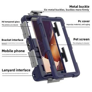 Black Technology 15M Diving Case 5G Protección a prueba de agua Compatible con Samsung para Galaxy S14 para Apple para <span class=keywords><strong>iPhone</strong></span> para Huawei - Product Image 4