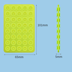 Support adhésif en silicone pour téléphone, accessoire mains libres pour douche, support de miroir pour <span class=keywords><strong>selfie</strong></span> et vidéo, rose clair - Product Image 2