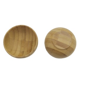 Mini cuenco para mezclar cuidado de la piel desechable respetuoso con el medio ambiente al por mayor, cuenco para mascarilla facial, cuchara cosmética personalizada, bricolaje, belleza, bambú plano - Product Image 3