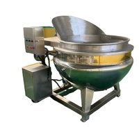 Chaudière à double enveloppe inclinable automatique en acier inoxydable, électrique et vapeur, pour la cuisson et l'ébullition des aliments