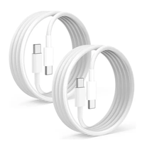 Vente en gros 1m 2m Câble de données USB à charge rapide Câble USB C à C pour iPhone avec micro connecteur Câbles de chargeur de téléphone portable