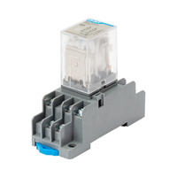 Relais électriques DC AC à usage général CHINT 12v/24v de haute qualité, interrupteur à douille avec un bon prix en stock