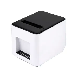 80mm USB Label Barcode Thermal Printer Desktop langsung Thermal Selfadhesive Printer kertas pengiriman Label Printer