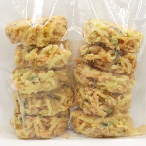 Pancake japonais surgelé aux légumes frits croustillants, tempura sain, tarte aux légumes, calmar, <span class=keywords><strong>oignon</strong></span>, <span class=keywords><strong>pomme</strong></span> <span class=keywords><strong>de</strong></span> <span class=keywords><strong>terre</strong></span>, carotte, boîte pour enfants, salé - Product Image 4