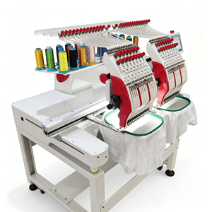 Machine à broder informatisée 2 têtes 9 aiguilles pour la décoration d'uniformes et de vêtements de travail – Offre Spéciale - Product Image 4