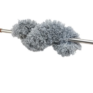 Plumeau gris argenté ultra-doux et moelleux pour le nettoyage domestique et l'élimination de la poussière - Product Image 5