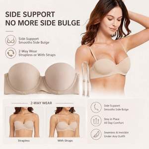 Sujetadores deportivos push-up sexys y cómodos <span class=keywords><strong>para</strong></span> mujer, sin costuras, de media copa, con efecto anticelulítico y de cintura alta, al por mayor - Product Image 5
