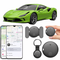 Traceur GPS intelligent étanche à double système pour animaux de compagnie certifié MFi, compatible AirTag, BLE 5.4, avec batterie longue durée pour Android