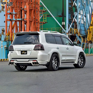 ชุดแต่ง LC200 สำหรับ <span class=keywords><strong>Toyota</strong></span> Land Cruiser 200 ปี 2007-2012 รุ่นปรับโฉม ชุดแต่งไวด์บอดี้ อัพเกรดกันชนหน้า-หลัง ชุดบังโคลนแปลงเป็นแบบ Fender Flares - Product Image 6