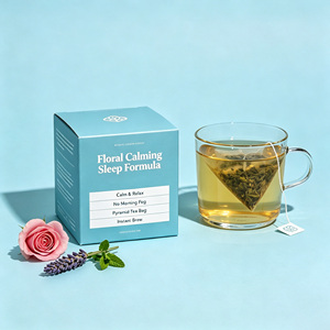 Té Herbal de Hojas Sueltas de Grado Premium Bai Sheng, para Dormir, Alivio Natural del <span class=keywords><strong>Insomnio</strong></span>, Manzanilla y Lavanda, Sin Aditivos, en Envase Hermético - Product Image 1