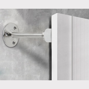 <span class=keywords><strong>Cale</strong></span> de <span class=keywords><strong>porte</strong></span> murale en acier inoxydable et PVC avec caoutchouc blanc pour usage hôtelier, installation facile, design moderne, vente en gros - Product Image 5