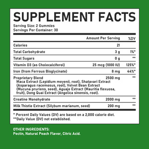 Gummies OEM ODM pour les fessiers avec Vitamine D3 et Créatine – Favorise la croissance musculaire et le remodelage – Complément en gommes pour femmes - Product Image 6