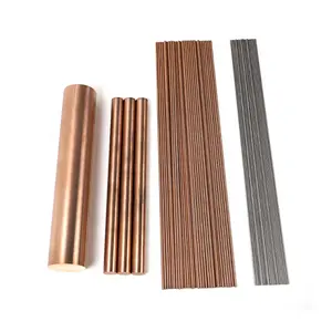 Tungsten Copper Rod Polished Factory Direct Custom WuC Tungsten Copper Rod Tungsten Copper