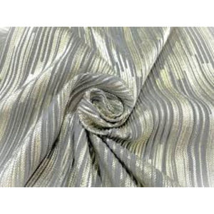 Tela de Spandex Metalizada Color Oro Rosa, Tejido de Punto, Peso Medio, para Accesorios Femeninos - Product Image 5