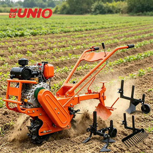 Cultivadora diésel de orugas con orugas de alta resistencia para huertos de roble, castaño y terrazas de montaña - Product Image 1
