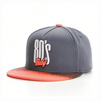 Gorra Snapback de Estilo Urbano con Visera Plana, Logotipo Bordado en 3D Personalizado, para Deportes al Aire Libre