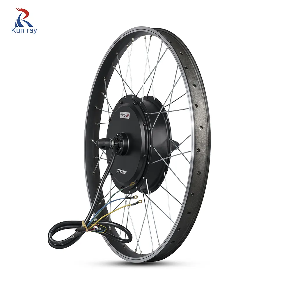 Комплект для переоборудования Ebike Mxus, 48-72 в, 3000 Вт, Электрический мотор с задним ступичным приводом, 26 дюймов