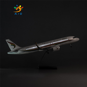 Ajb 47Cm Tùy Chỉnh Chết Đúc Hành Khách Máy Bay Máy Bay Máy Bay Máy Bay Mô Hình Ánh Sáng Kim Loại Diecast Đồ Chơi - Product Image 4
