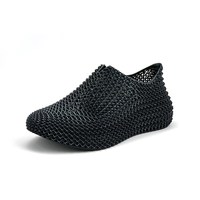 Chaussures de marche personnalisées OEM en TPU, style chunky, à enfiler, avec motif artistique imprimé en 3D