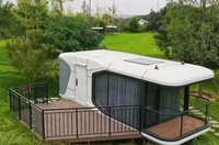 Maisons miniatures préfabriquées en acier écologiques pour hôtels et abris de voiture, vente en gros en Chine, avec panneaux sandwich
